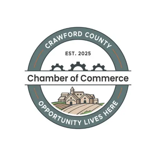 Crawford County Chamber of Commerce logo.