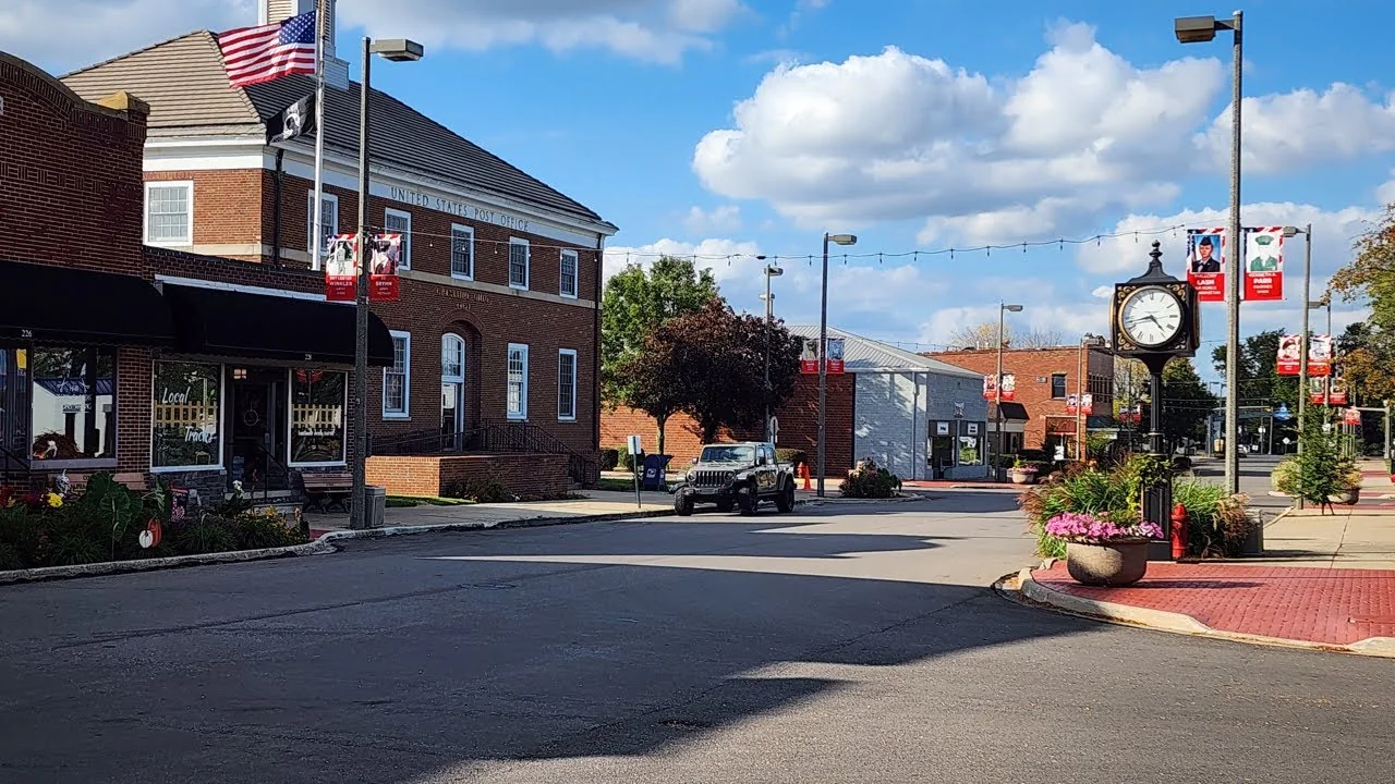 Galion downtown street view
